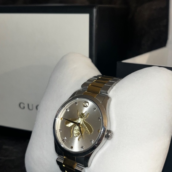 GUCCI: G-timeless watch, 38mm - Picture 12 of 13
